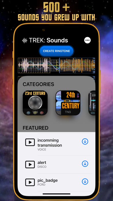 Screenshot #2 pour TREK: Sounds