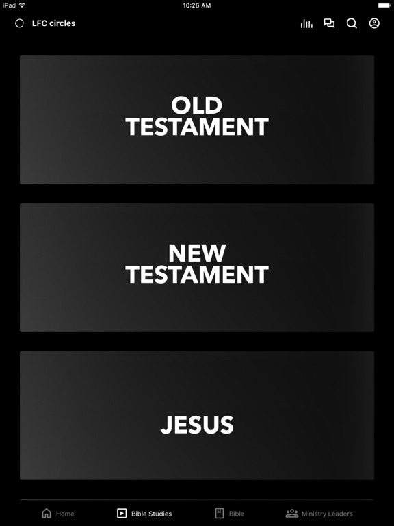 Leaders Following Christ iPad screenshot 2 - Education app