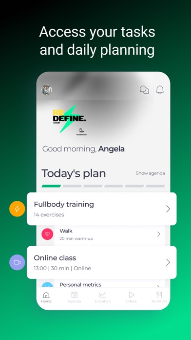 Screenshot 1 of ReDefine Academy App