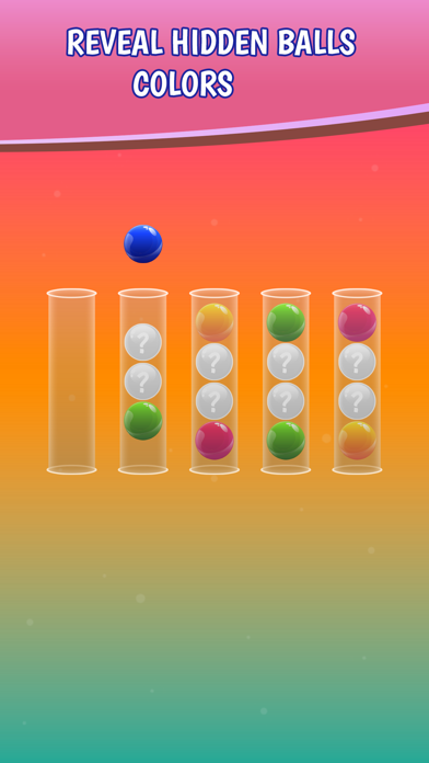 Bubble Swipe Color Sort Puzzle Screenshot