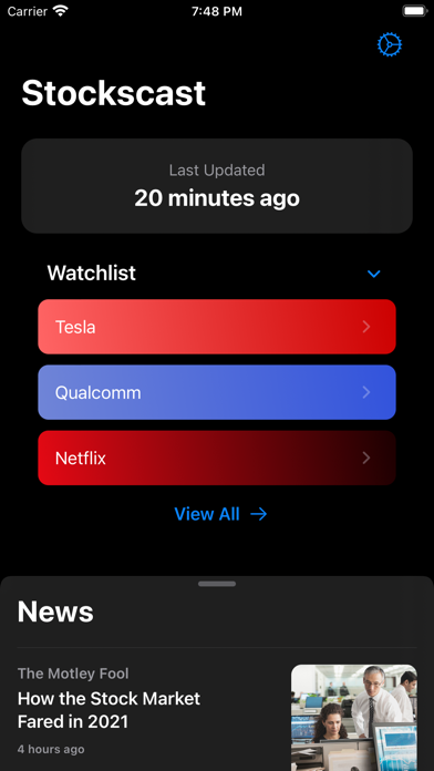 Stockscast Screenshot