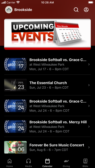 Brookside Baptist Church Screenshot