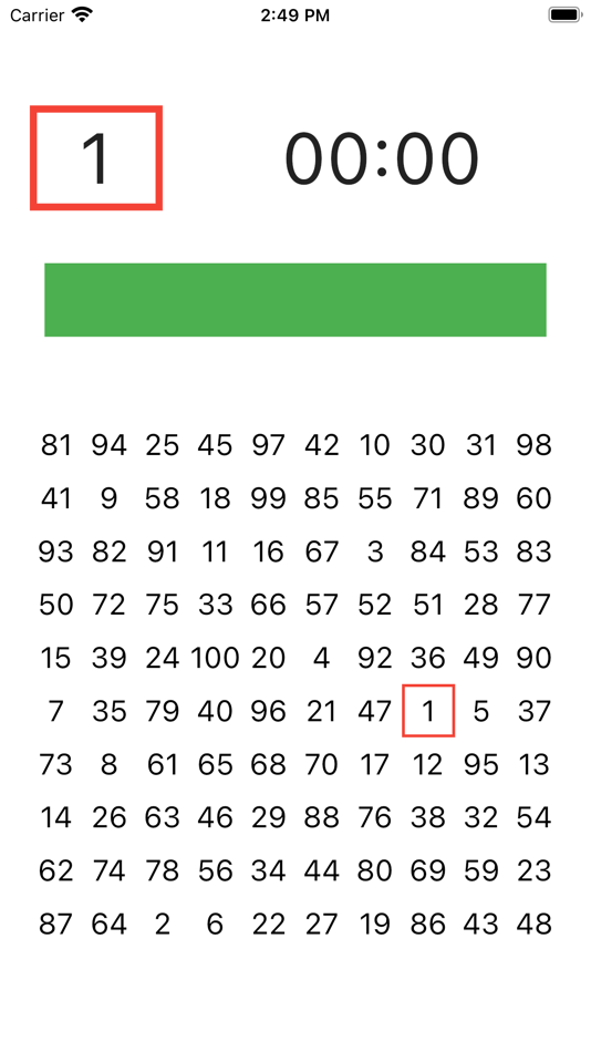 #1. Super Grid - Tap Numbers (iOS) 由: Tavsit UG