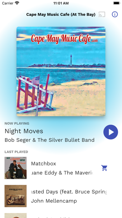 Capemaymusiccafe.com Screenshot