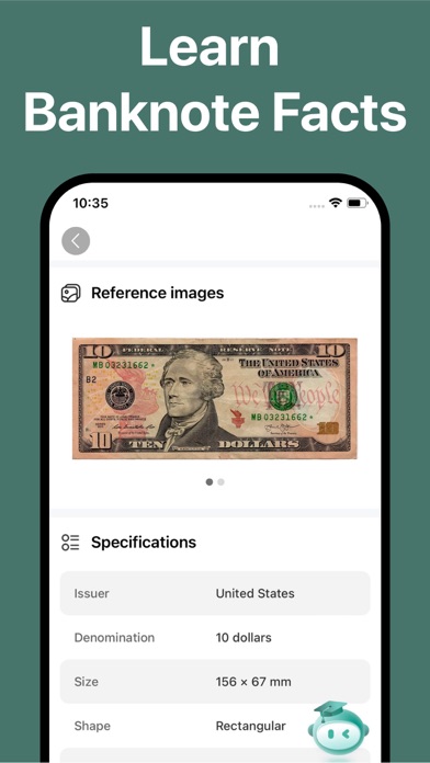 NoteSnap: Banknote Identifier Screenshot