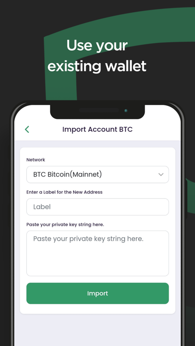 Vincent Wallet Screenshot