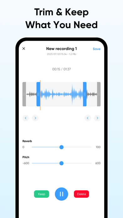 Audacity: Audio Voice Recorderのおすすめ画像3