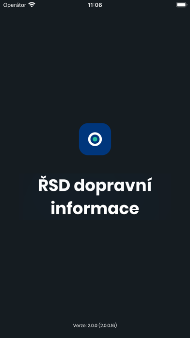 ŘSD dopravní informace Screenshot