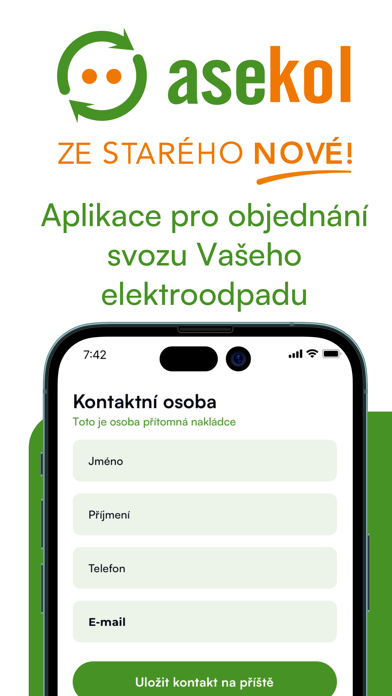 Svoz elektra ASEKOL Screenshot 1 - AppWisp.com