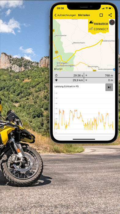 TOURATECH Connect Screenshot