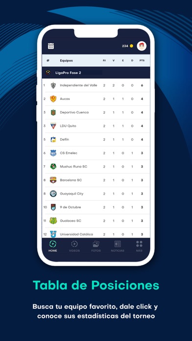 LigaPro Screenshot