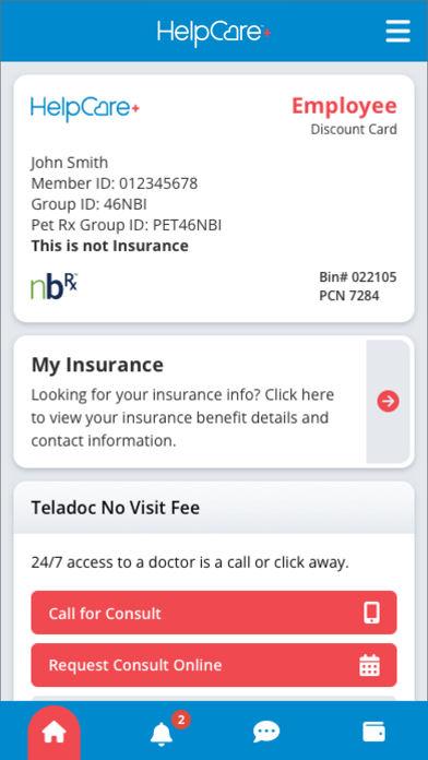 HelpCare - TeleHealth Services Screenshot