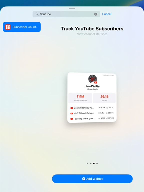 Subscriber Count for YouTube +のおすすめ画像2
