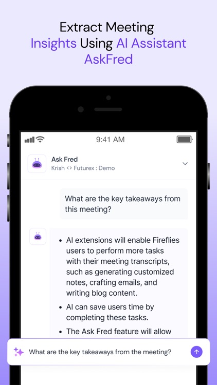 Fireflies: AI notetaker screenshot-3