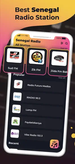 Game screenshot Senegal Radio Stations Live FM mod apk
