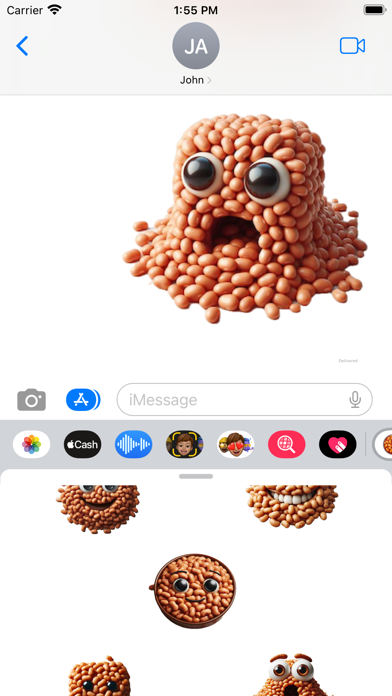 Baked Beans Stickers Screenshot