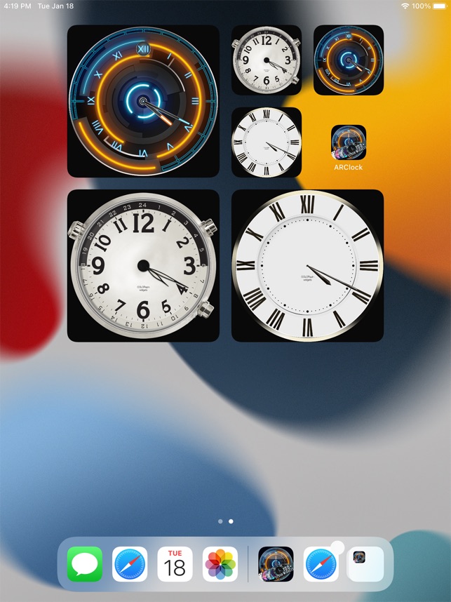 Analog Clock Widgets su App Store