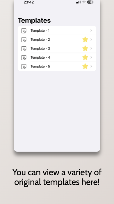 Screenshot #2 pour Cv Paper
