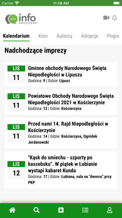 Koscierski.info Screenshot