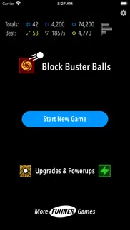 block buster balls iphone screenshot 2
