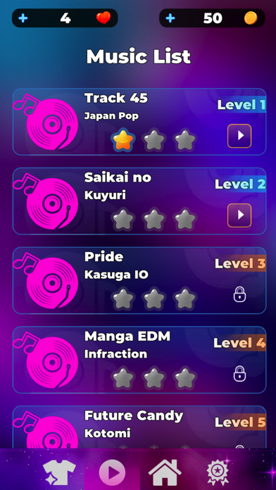 J-pop Dancing: Tap Dance Game Screenshot