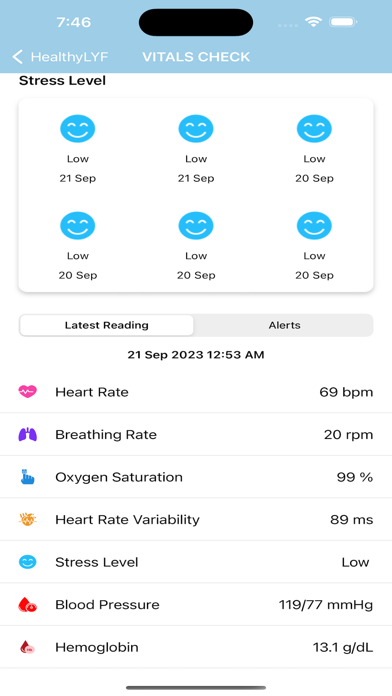 HealthyLYF Screenshot