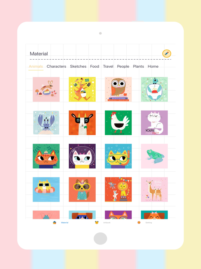 Dear Bear - Drawing app