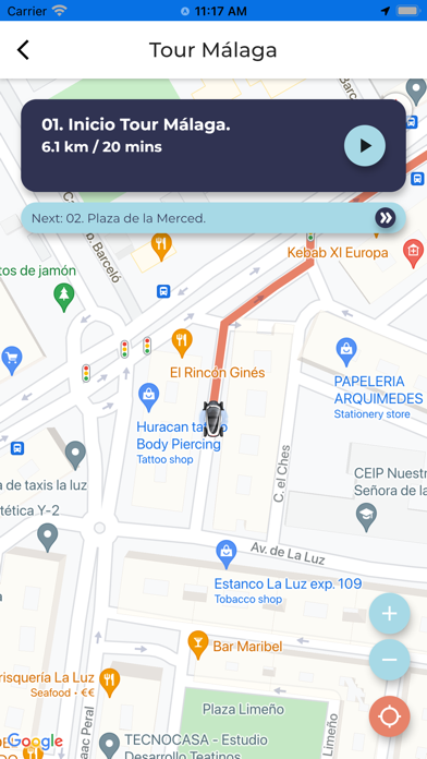 Tour Málaga Screenshot