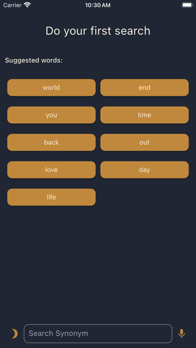 Synonyms English Screenshot