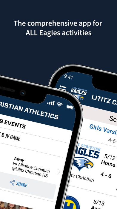 Lititz Christian Athletics Screenshot