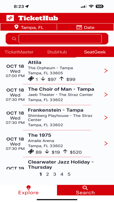 TicketHub Screenshot