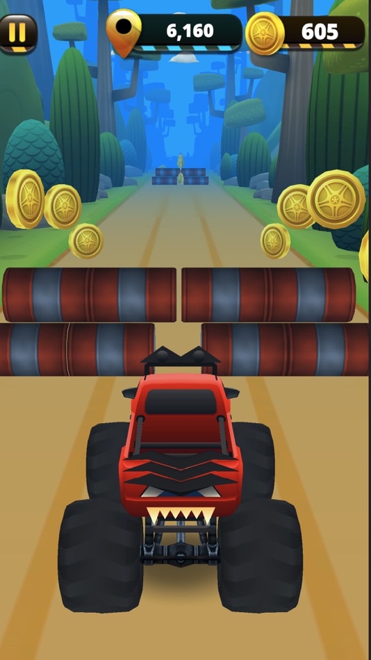 #2. Monster Truck 3D Runner action (iOS) 由: ANDIEE'S LLC