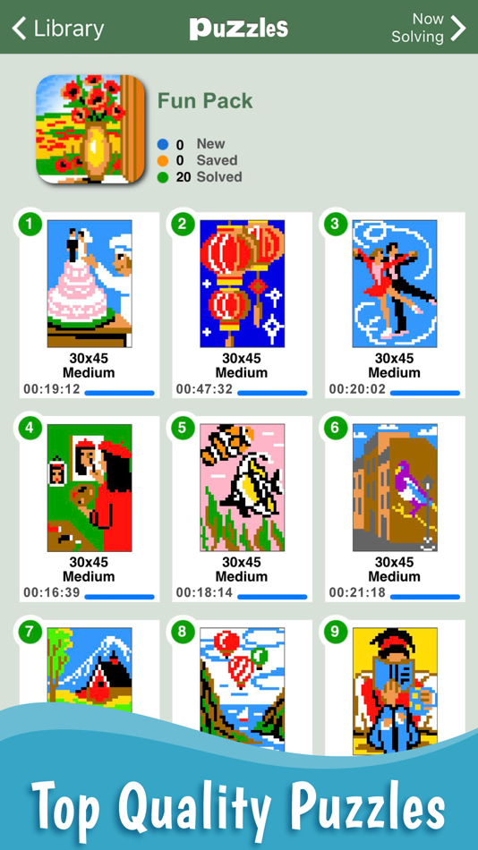 #4. Block-a-Pix: Block Puzzle (iOS) Podle: Conceptis Ltd.
