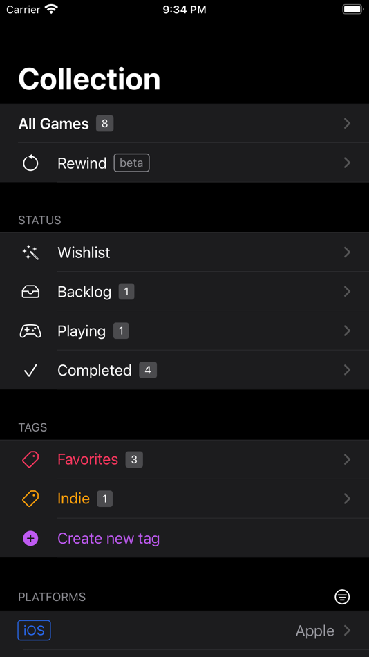 #7. Inventory: Game Collection (iOS) 由: Moritz Scholz
