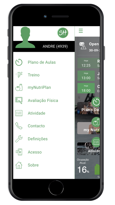 SH Fitness Club Screenshot