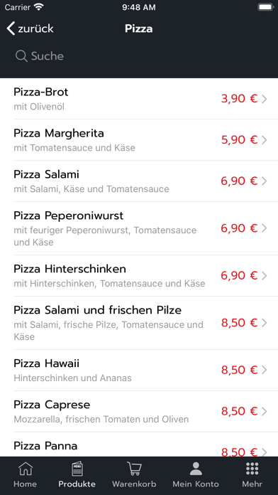 Mr. Pizza Wiesbaden Screenshot