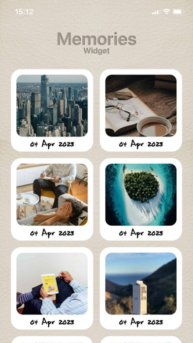 Memories - Photos Widget Screenshot