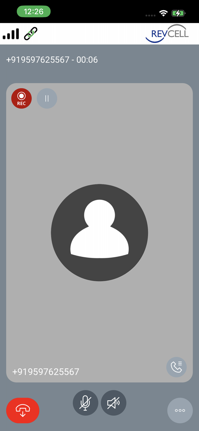 Revcell Call Recording