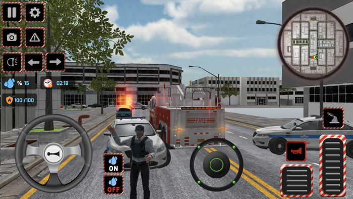 Fire Fighting Truck Simulator