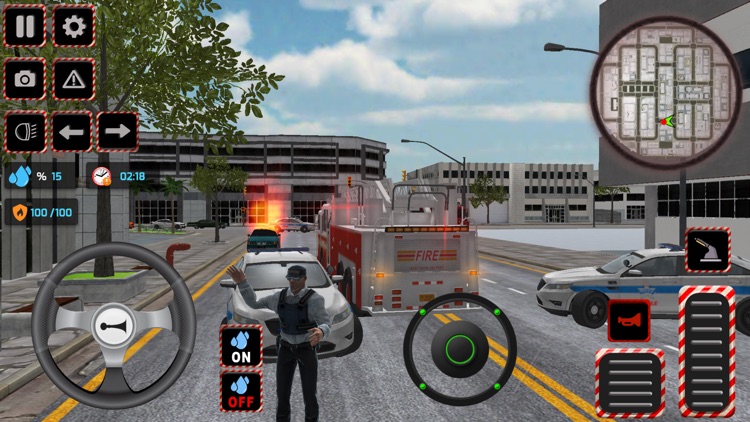 Fire Fighting Truck Simulator