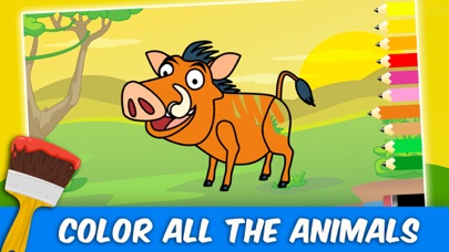 Savanna Animal Puzzle for Kids Screenshot