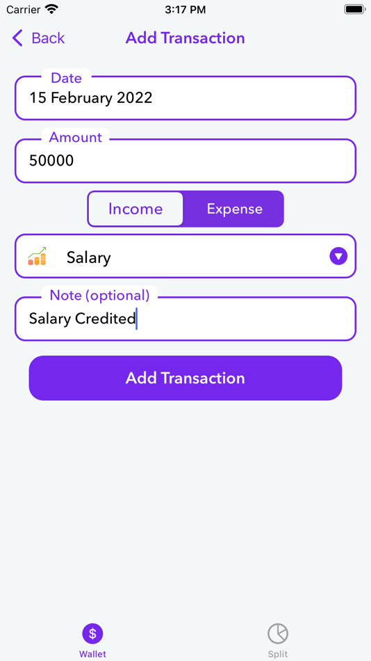 #4. Wallet Manager - SplitWise (iOS) 由: Sumita Hirpara