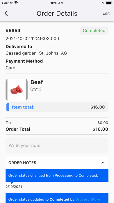 CaribShop Manager Screenshot