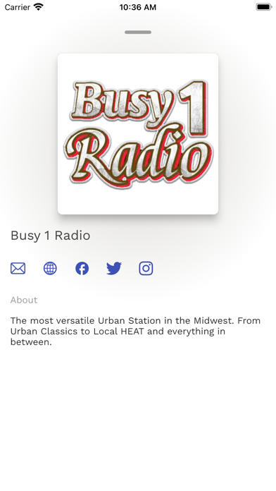Busy 1 Radio Screenshot