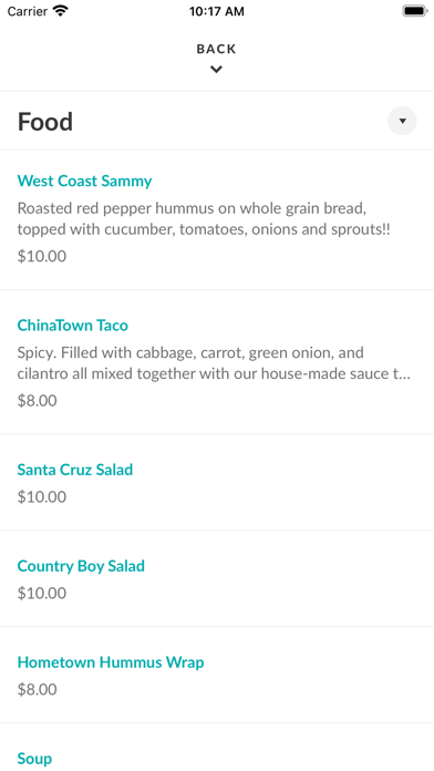 Wheatgrass Juice Bar Screenshot