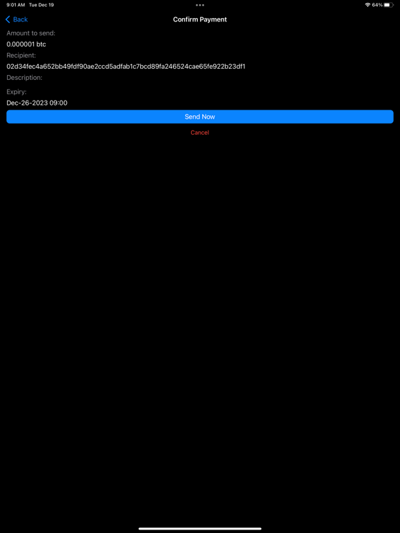 Plasma - Core Lightning Wallet Screenshot 5