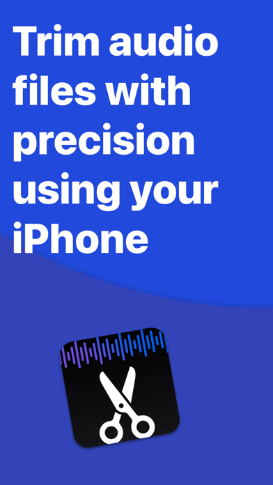 Screenshot #1 pour Audio Trimmer - MP3 Cutter