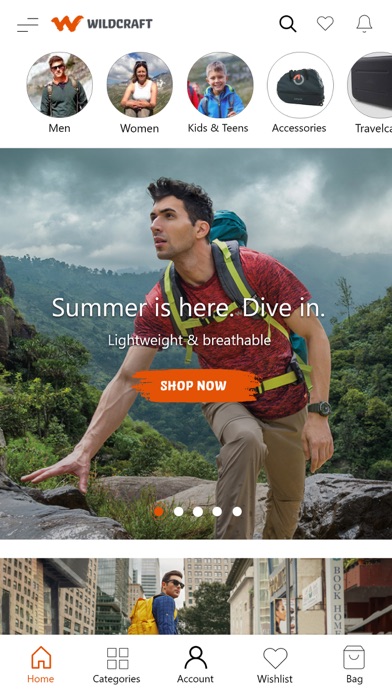 Wildcraft Online Shopping App Screenshot