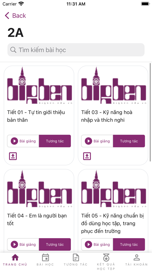 #3. BigBen Edu (iOS) 由: SON LE Thanh