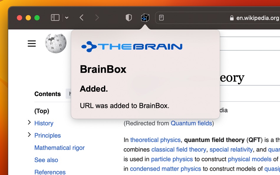#2. TheBrain BrainBox (macOS) 게시자: TheBrain Technologies LP